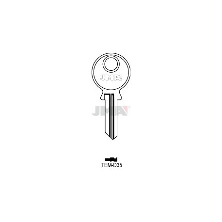 LLAVE JMA ACERO TEM D35 (B)