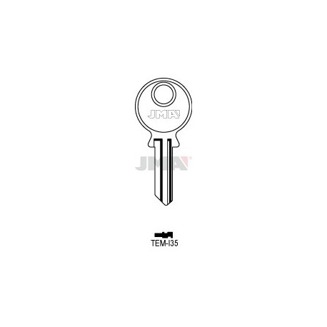 LLAVE JMA ACERO TEM I35 (B)