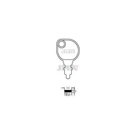 LLAVE JMA ACERO TEU 1 (C)