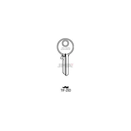 LLAVE JMA ACERO TIF 25D (B)