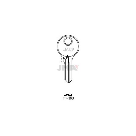 LLAVE JMA ACERO TIF 30D (B)