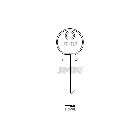 LLAVE JMA ACERO TRI 10D (C)