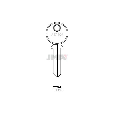 LLAVE JMA ACERO TRI 11D (C)