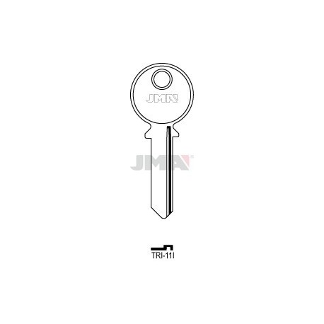 LLAVE JMA ACERO TRI 11I (C)