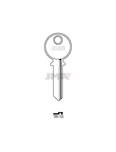 LLAVE JMA ACERO TRI 12I (C)