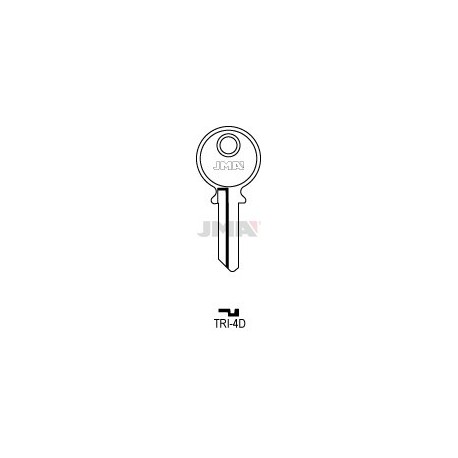 LLAVE JMA ACERO TRI 4D (C)