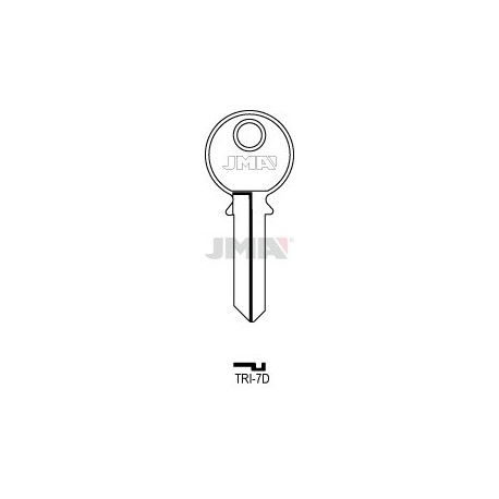 LLAVE JMA ACERO TRI 7D (C)