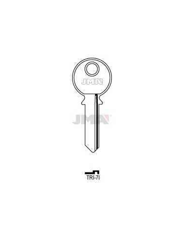 LLAVE JMA ACERO TRI 7I (C)