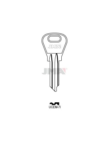 LLAVE JMA ACERO UCEM 7I (B)