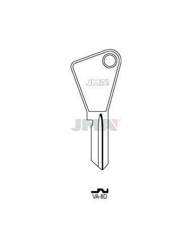LLAVE JMA ACERO VA 8D (C)