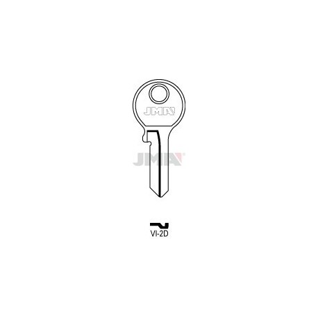 LLAVE JMA ACERO VI 2D (B)