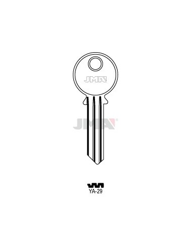 LLAVE JMA ACERO YA 29 (C)