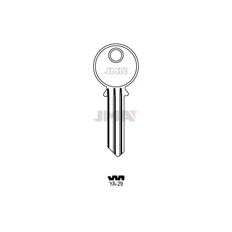 LLAVE JMA ACERO YA 29 (C)