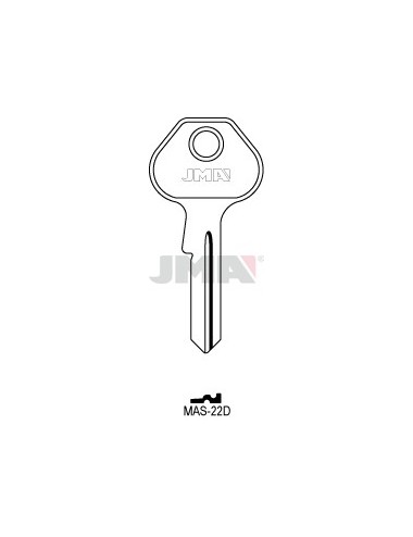 LLAVE JMA ACERO MAS 22D (C)