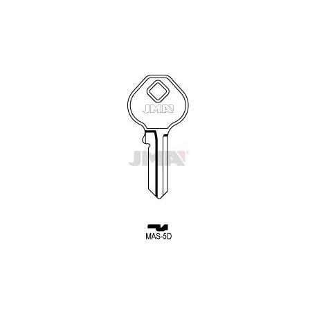 LLAVE JMA ACERO MAS 5D (C) (M13R)