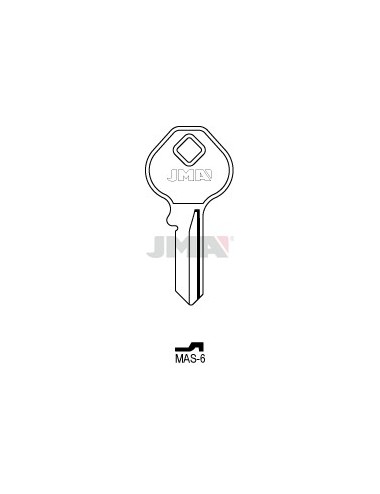LLAVE JMA ACERO MAS 6 (C)