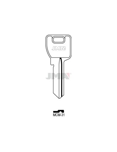 LLAVE JMA ACERO MCM 31 (A)