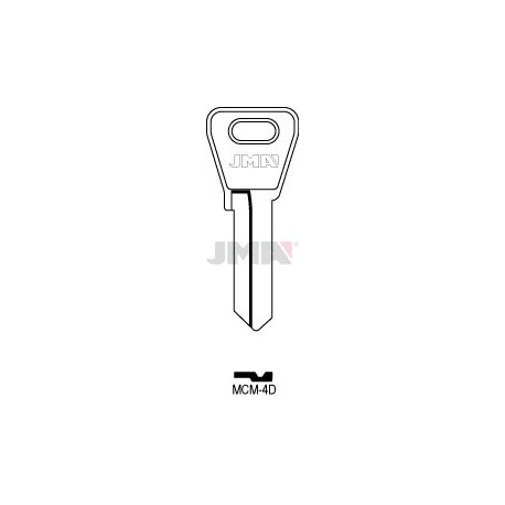 LLAVE JMA ACERO MCM 4D (A)