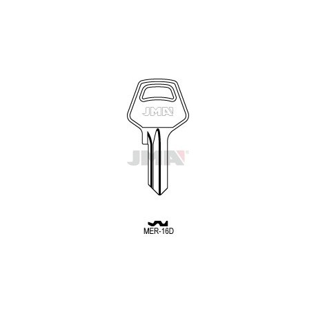 LLAVE JMA ACERO MER 16D (C)