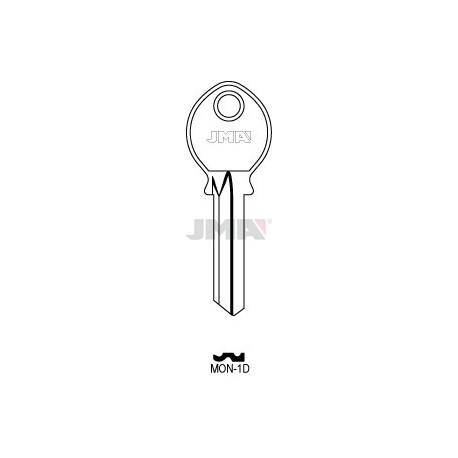 LLAVE JMA ACERO MON 1D (C)