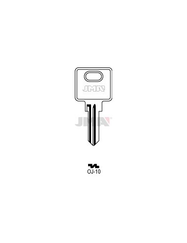 LLAVE JMA ACERO OJ 10 (C)