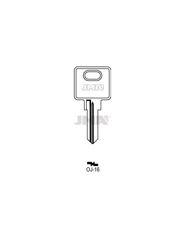 LLAVE JMA ACERO OJ 16 (B)