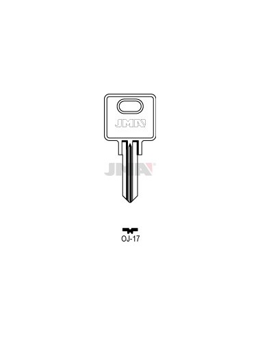 LLAVE JMA ACERO OJ 17 (B)