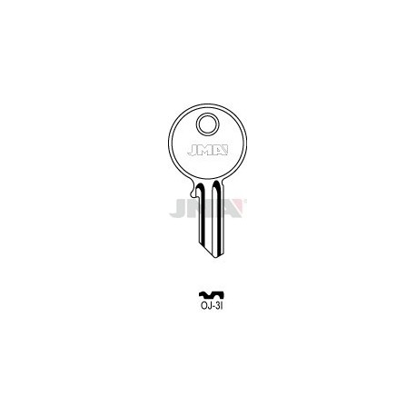 LLAVE JMA ACERO OJ 3I (B)