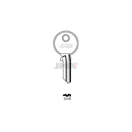 LLAVE JMA ACERO OJ 6I (B)