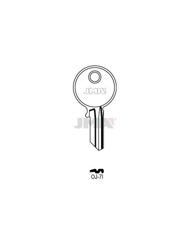 LLAVE JMA ACERO OJ 7I (B)