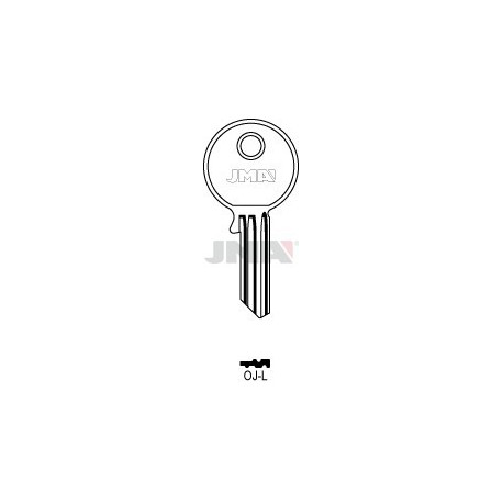 LLAVE JMA ACERO OJ L (B)