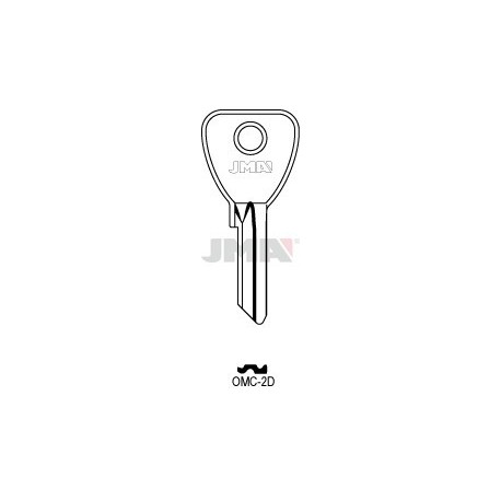 LLAVE JMA ACERO OMC 2D ERREBI