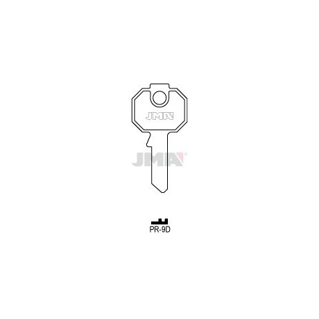 LLAVE JMA ACERO PR 9D (C)