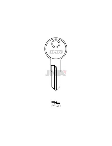 LLAVE JMA ACERO RE 2D (C)