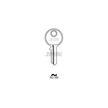 LLAVE JMA ACERO RO 16D (C)
