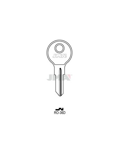 LLAVE JMA ACERO RO 36D (C)