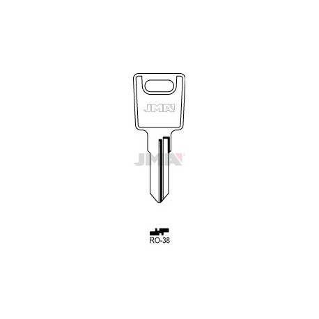 LLAVE JMA ACERO RO 38 (C)