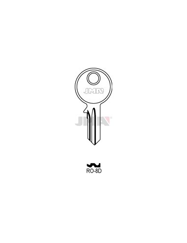LLAVE JMA ACERO RO 8D (C)