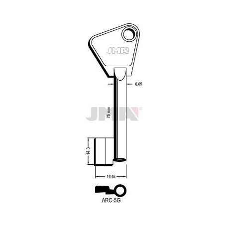 LLAVE JMA GORJA ARC 5G