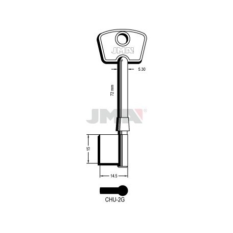 LLAVE JMA GORJA CHU 2G