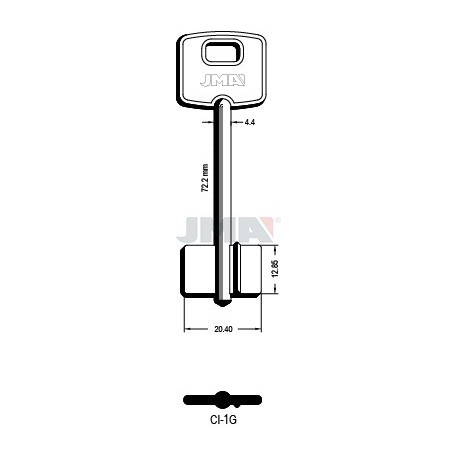LLAVE JMA GORJA CI 1G