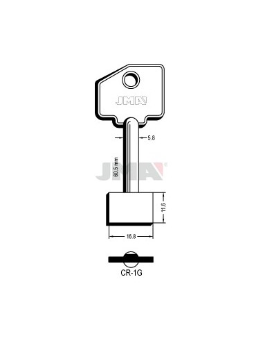 LLAVE JMA GORJA CR 1G