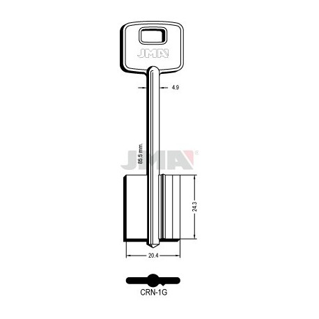 LLAVE JMA GORJA CRN 1G