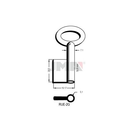 LLAVE JMA GORJA RUE 2G
