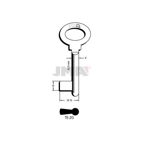 LLAVE JMA GORJA TE 2G