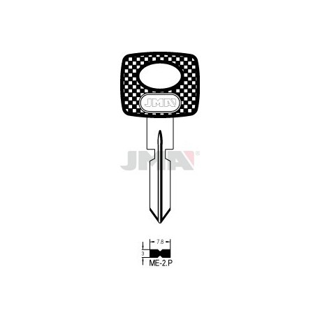 LLAVE JMA PLAST. ME 2.P SEGUR.