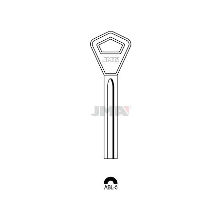 LLAVE JMA SEGUR. ABL 5 LATON