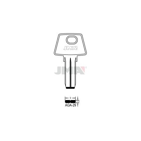 LLAVE JMA SEGUR. AGA 29