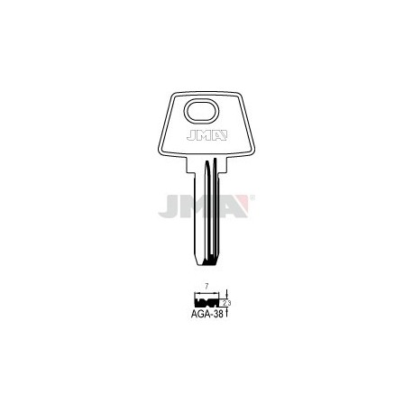 LLAVE JMA SEGUR. AGA 38
