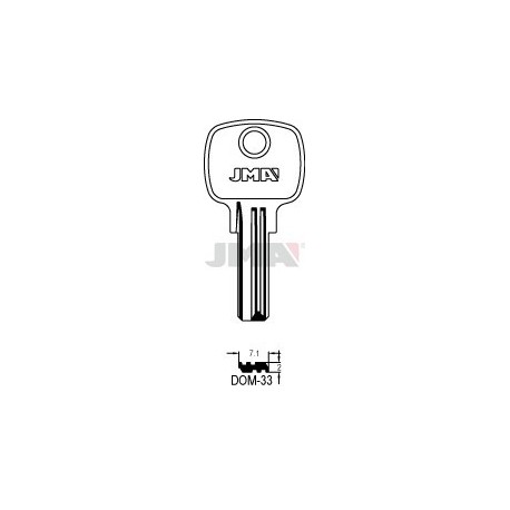 LLAVE JMA SEGUR. DOM 33